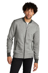 New Era ® French Terry Baseball Full-Zip - Light Graphite Twist/ Graphite - XS